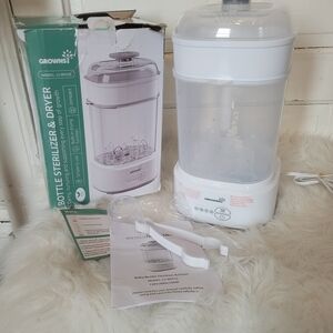 Grownsy Bottle Sterilizer & Dryer Model:LS-BE916 Compact Ekectric Steam Baby